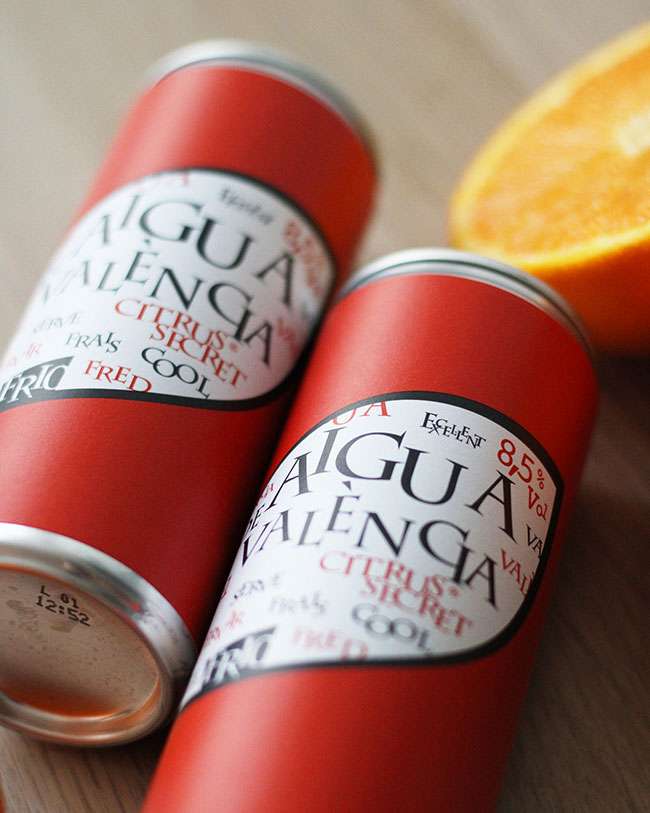 Lata de Agua de Valencia 25 cl. - Imagen 2