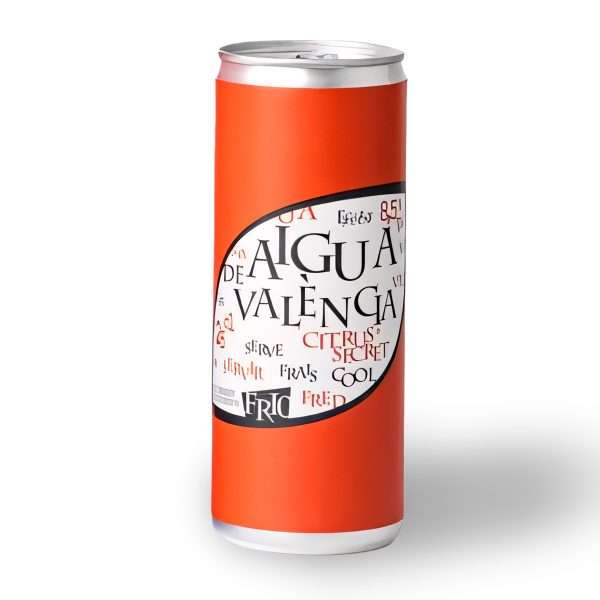 Lata de Agua de Valencia 25 cl.